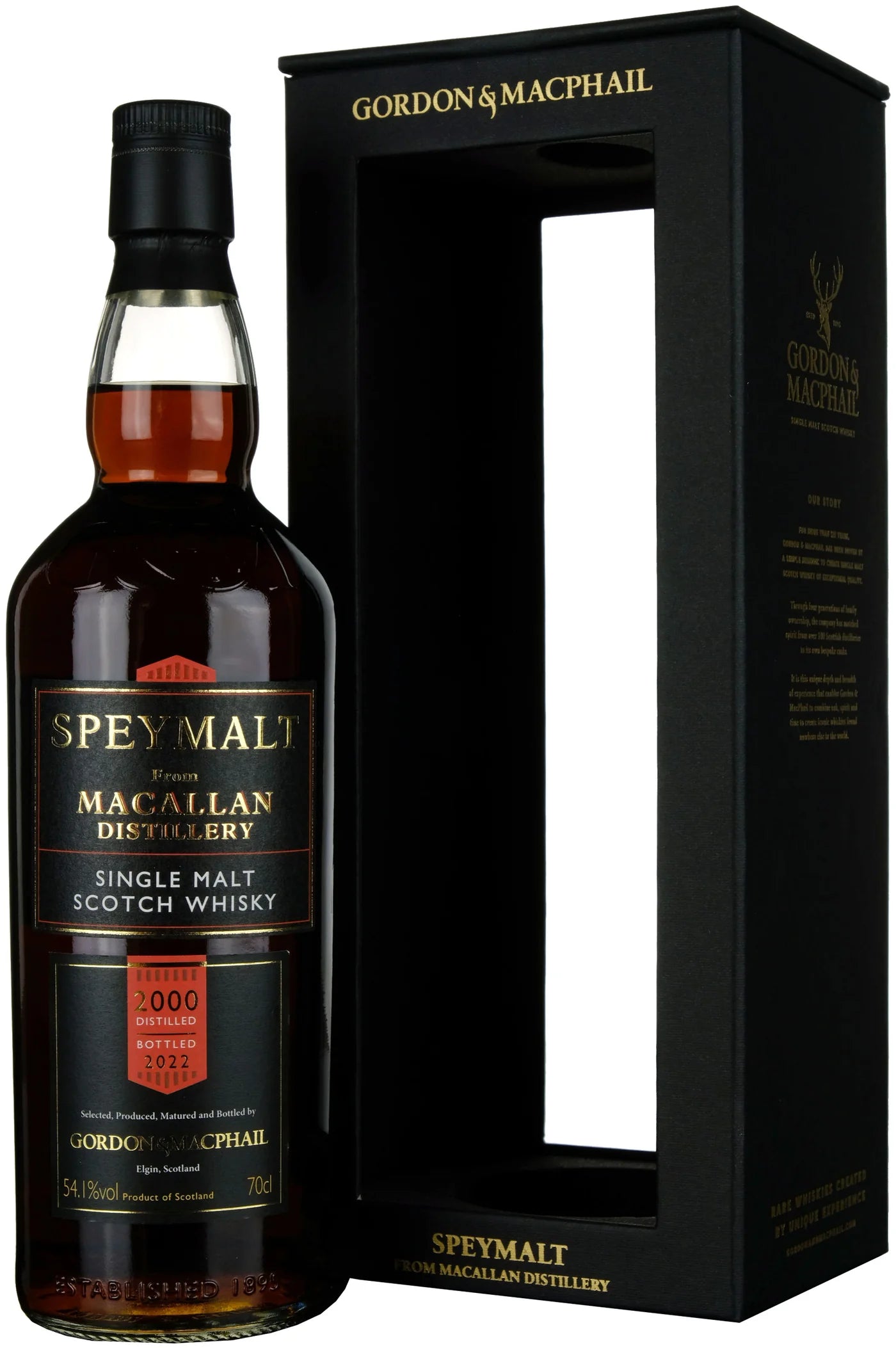 Gordon & MacPhail (Macallan Speymalt) #3241 21 YO (54.1%, 70cl)