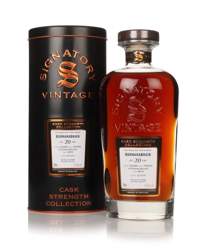 Signatory Vintage Bunnahabhain 20YO 2004 #800190 (61.2%, 70cl)