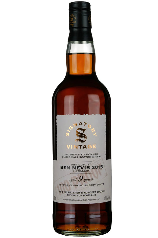 Signatory Ben Nevis 9YO 100 Proof #48 (57.1%, 70cl)
