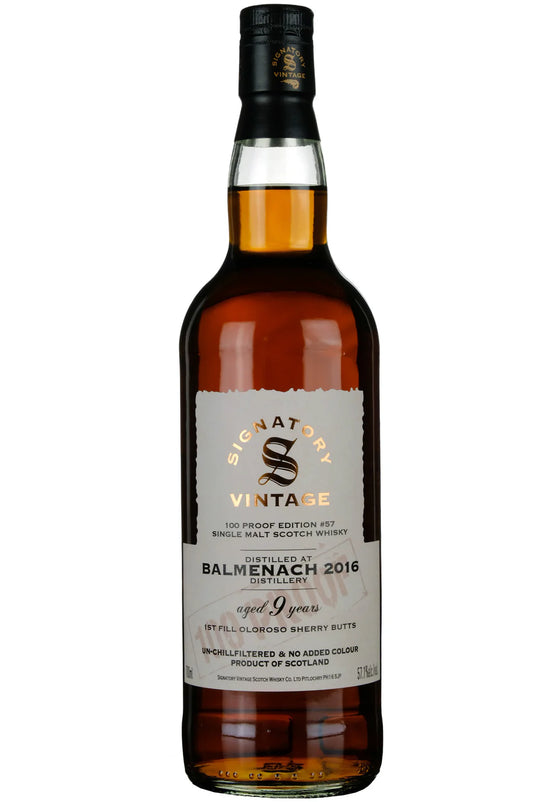 Signatory Vintage Balmenach 9YO 100 Proof #57 (57.1%, 70cl)