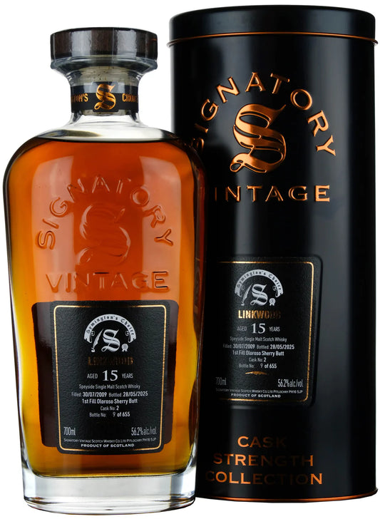 Signatory Vintage Linkwood 15 YO #2 (56.2%, 70cl)