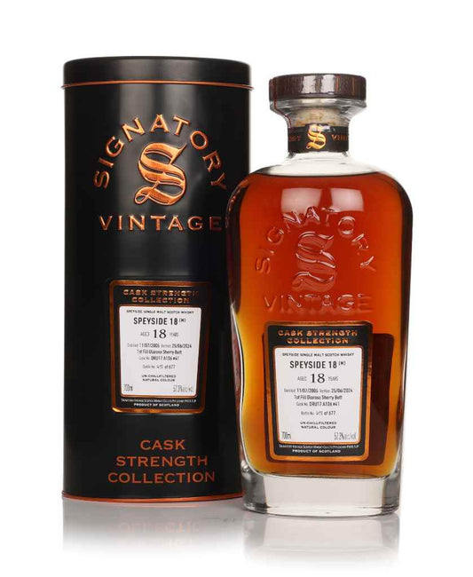 Signatory Vintage Speyside (M) 18 YO (2005) #41 (57.3%, 70cl)