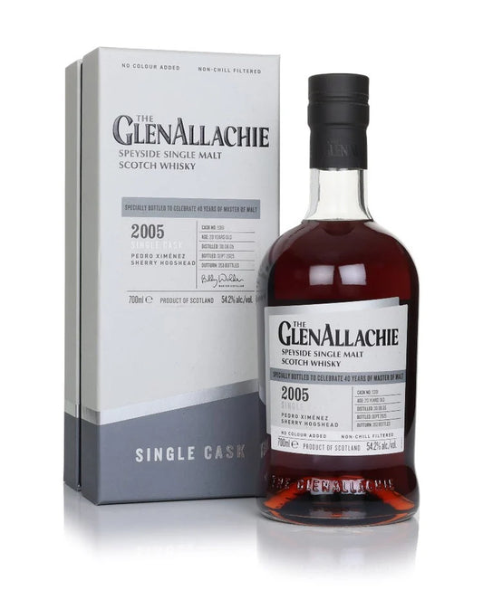 GlenAllachie 20 Year Old 2005 (cask 5391) - PX Sherry Hogshead (54.2%)