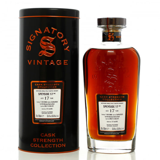 Signatory Vintage Speyside (M) 17 YO (2005) #31 (58.4%, 70cl)