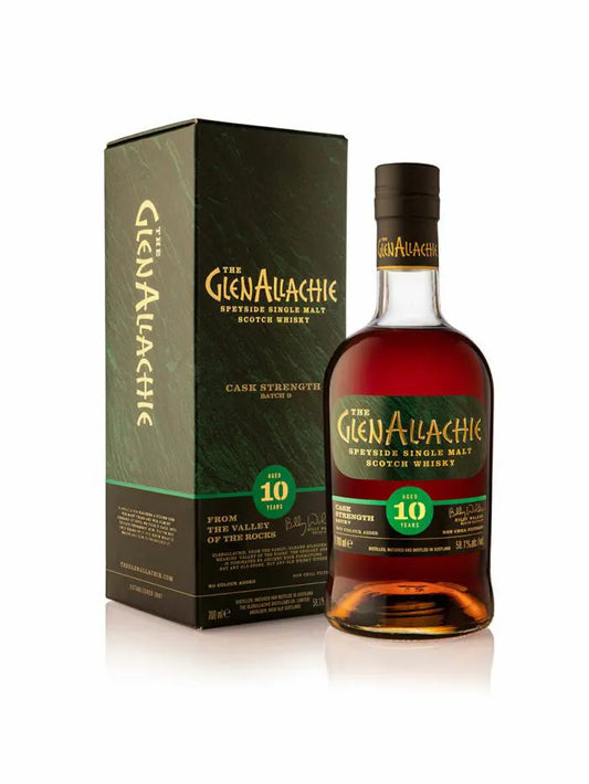 GlenAllachie 10 YO Cask Strength Batch 9 (58.1%, 70cl)