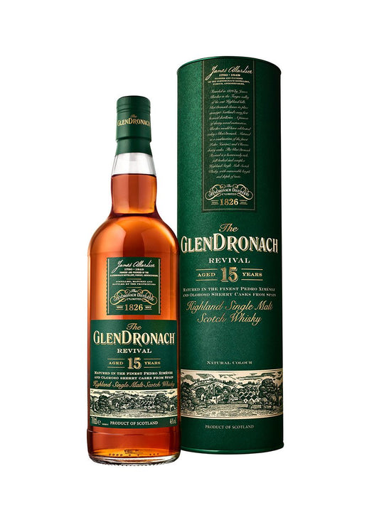 GlenDronach 15 YO Revival (46%, 70cl)