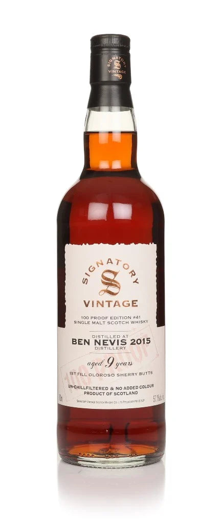 Signatory Vintage Ben Nevis YO 2004 #800190 (61.2%, 70cl)