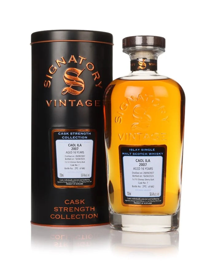 Signatory Vintage Caol Ila (2007) 16 YO #7 (58.4%, 70cl)