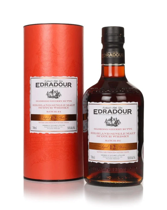 Edradour 12YO Sherry Cask Strength Batch #4 (58.6%, 70cl)