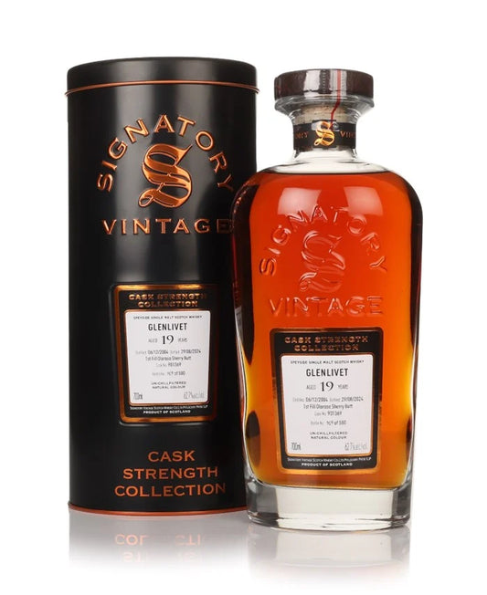 Signatory Vintage (Glenlivet) 19 YO (2004) Cask 901369 (62.7%, 70cl)