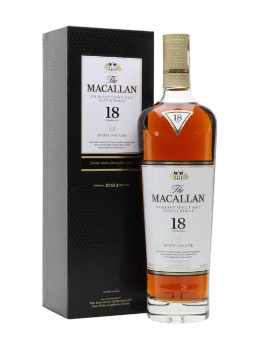 Macallan Sherry Oak 18 YO (2023) (43%, 70cl)