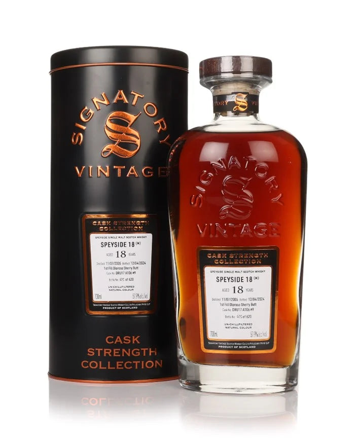 Signatory Vintage Speyside (M) 18 YO (2005) #9 (57.9%, 70cl)