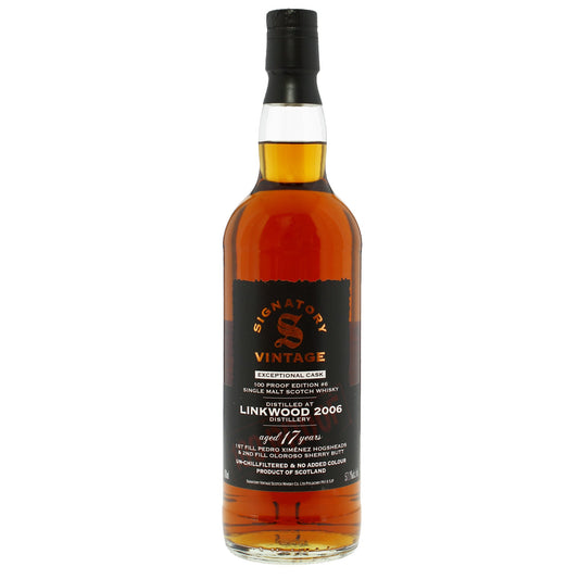 Signatory Vintage (Linkwood) 17 YO (2007) Exceptional Cask #6 (57.1%, 70cl)