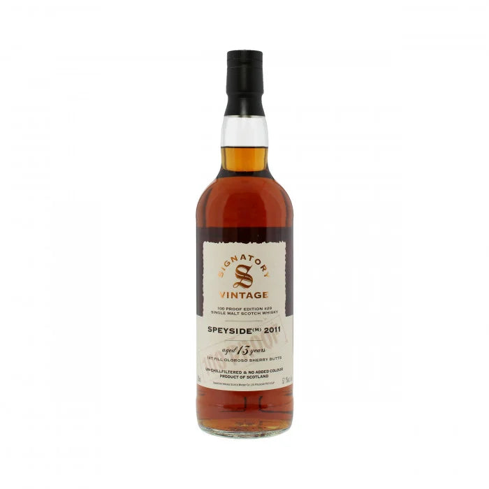 Signatory Vintage Speyside (M) 13 YO (2011) #29 (57.1%, 70cl)