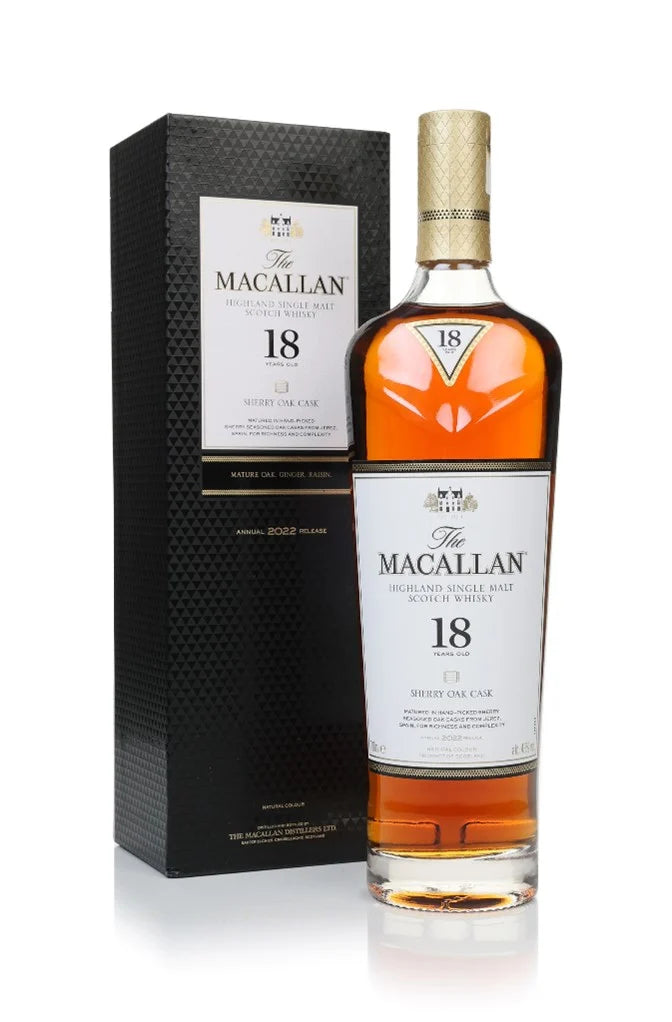 Macallan Sherry Oak 18 YO (2022) (43%, 70cl)